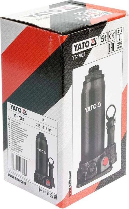 Actual product image Yato Professional hydraulic ram jack YT-17002 up to 5 tons
