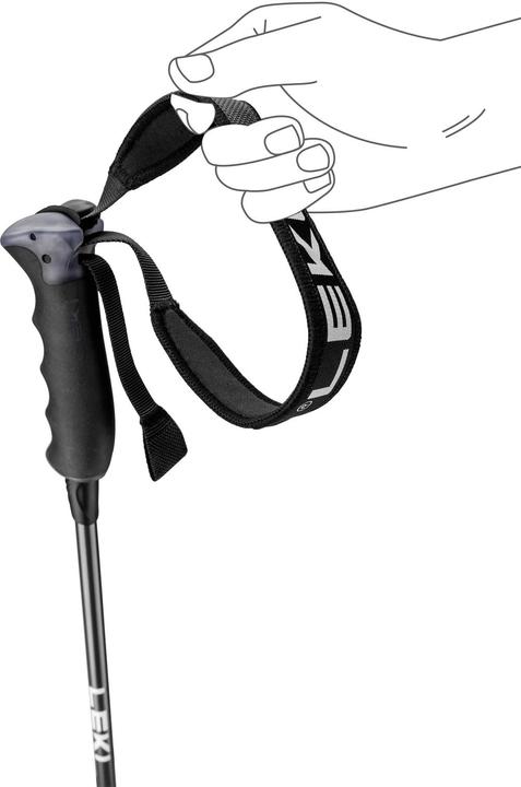 Actual product image Leki Neolite Carbon (120 - 135 cm)