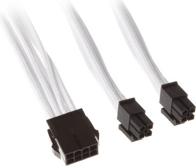 Actual product image Silverstone ATX Extension 8-8(4+4)Pin white