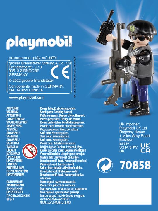 Immagine prodotto Playmobil 70858 Poliziotto (70858, Playmobil Special Plus)