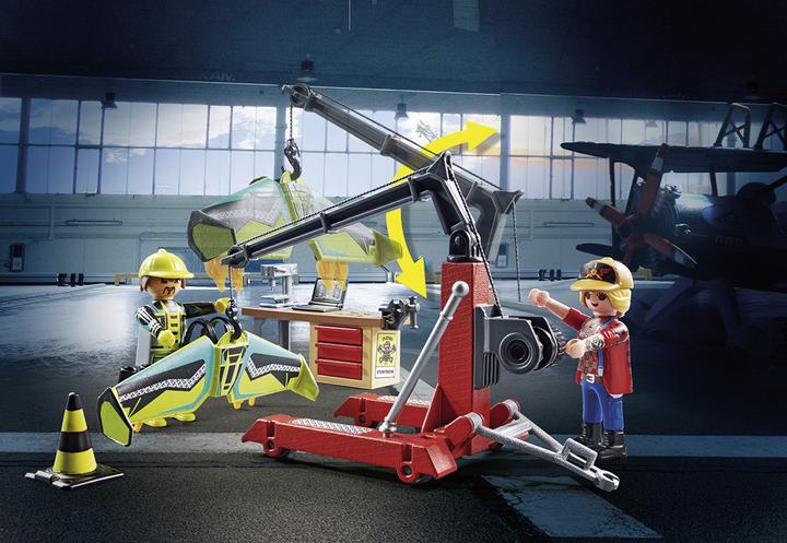 Actual product image Playmobil 70834 Air Stuntshow Service Station (70834, Playmobil stunt show)