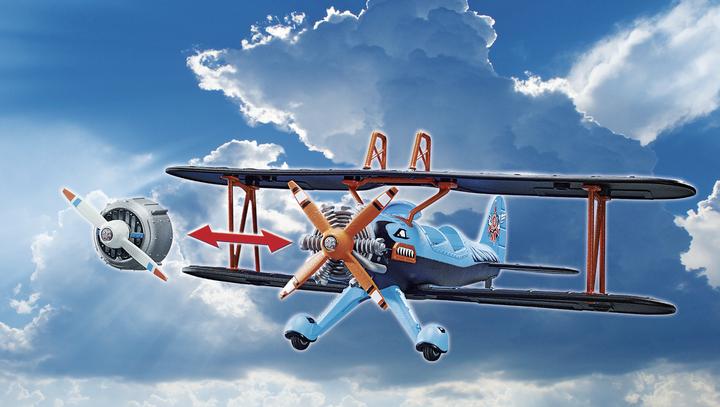 Actual product image Playmobil 70832 Air Stuntshow Jet Jet "Eagle" (70832, Playmobil stunt show)