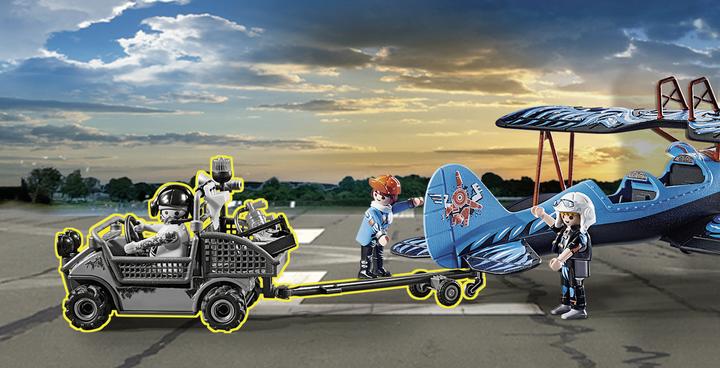 Actual product image Playmobil 70832 Air Stuntshow Jet Jet "Eagle" (70832, Playmobil stunt show)