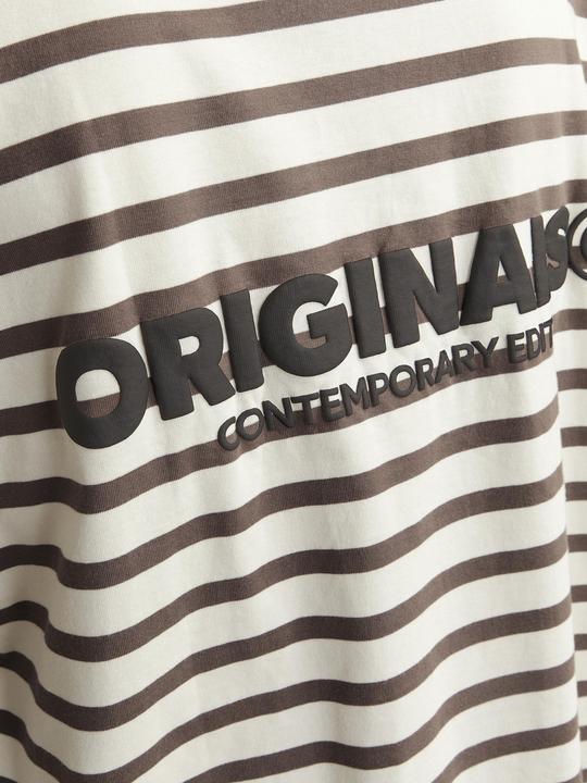 Actual product image Jack & Jones Gestreift Rundhalsausschnitt T-shirt T-shirt (M)