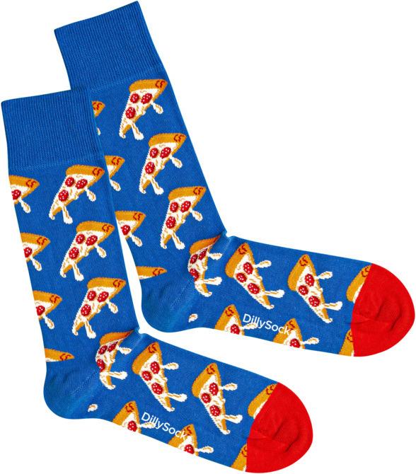 Image du produit DillySocks Pizza Drip (Une unité par pack, 36 - 40)
