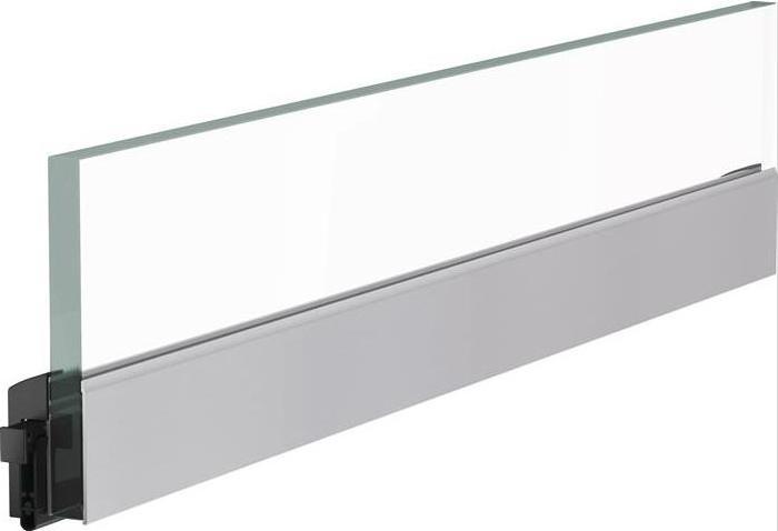Image du produit Athmer Türdichtung Schall-Ex® GSA 1-seitig Länge 1208 mm Aluminium silberfarben eloxiert Glastüren links...