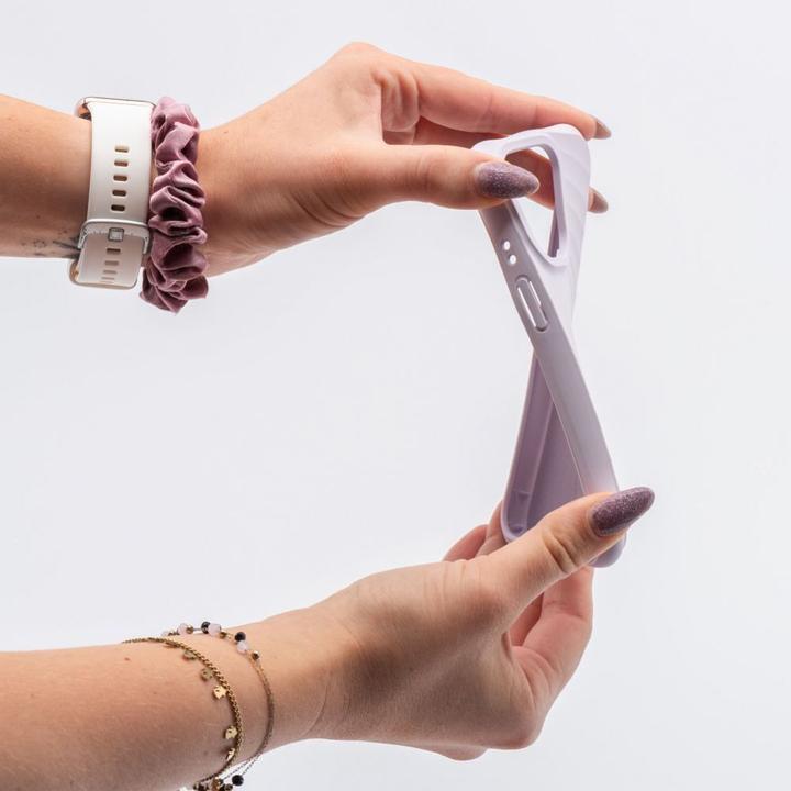 Produktbild OEM Back panel cover Silicone Zephyr Mag Cover compatible with MagSafe do IPHONE 13 lilac (Apple iPhone 13)