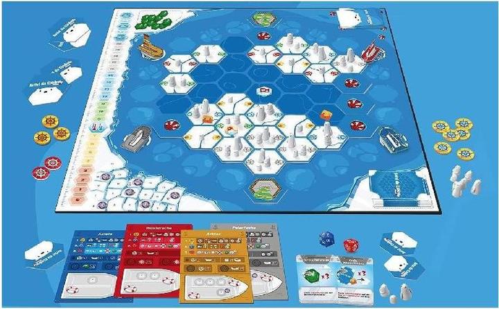 Produktbild 1025391 - Rettet die Eisbären - Brettspiel, für 1-4 Spieler, ab 10 Jahren (DE-Ausgabe) (Deutsch)