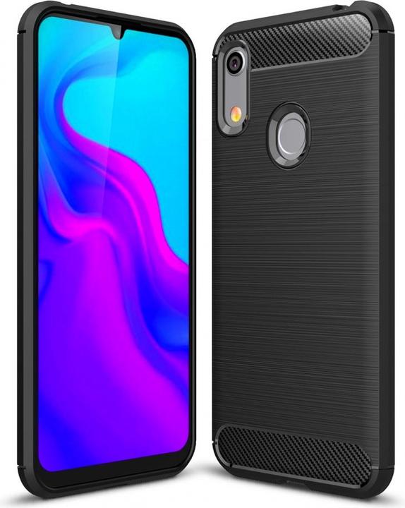Actual product image Screenguard Honor 8A Cover Carbon Brushed Soft TPU (Fee 8A)