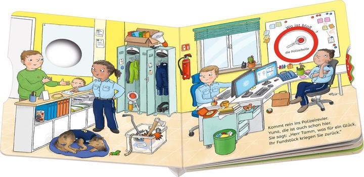 Produktbild Ravensburger Wo ist bloss...? Mein Polizei-Buch zum Sachen suchen (Deutsch)