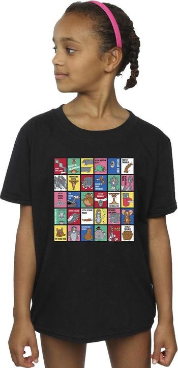 Produktbild Tom & Jerry Grid Squares TShirt Mädchen (128)
