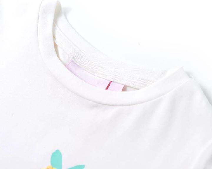 Immagine prodotto VidaXL Maglietta da bambino ecrù 104,Materiale: 95 % cotone. 5 (104)