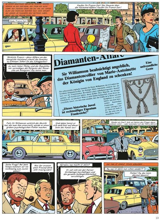 Image du produit Blake und Mortimer Bibliothek 7: Die Diamanten-Affäre (Allemand, Edgar-Pierre Jacobs, 2025)