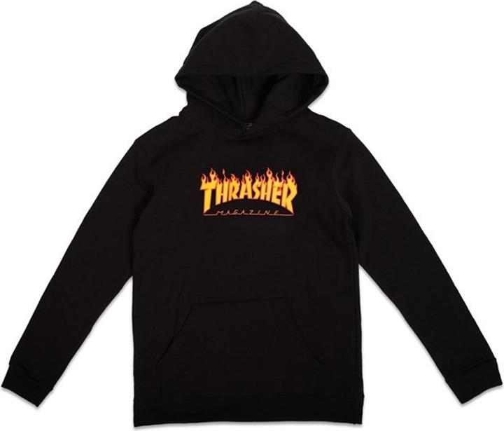 Thrasher Flame Kids Hood
