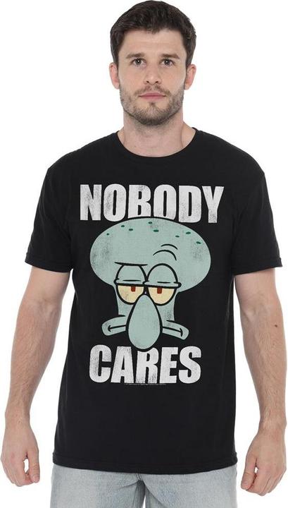Image du produit Spongebob Squarepants - T-shirt NOBODY CARES MEME - Homme (XL)