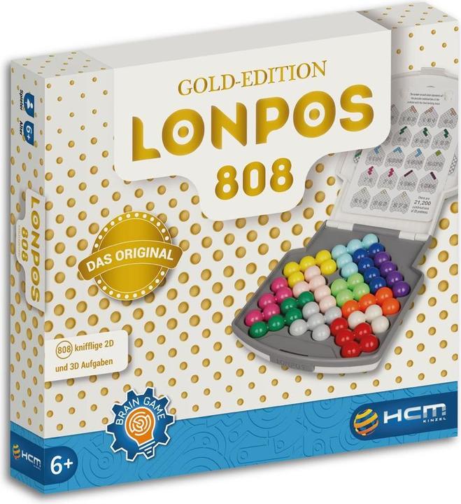 Actual product image HCM Kinzel 808, d/f/i from 6 years, from 1 player, the ultimate puzzle game (German, French, Italian)