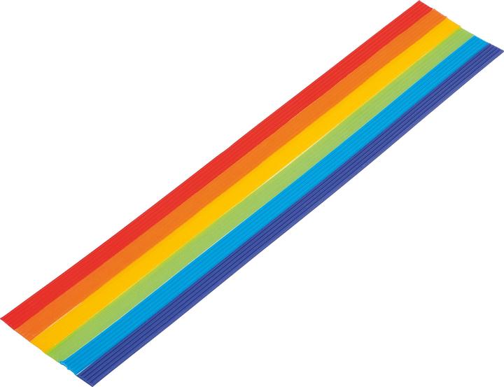 Produktbild Knorr Prandell Wachsstreifen "Regenbogen", ca. 20 x 0,1 cm, 30 Stück