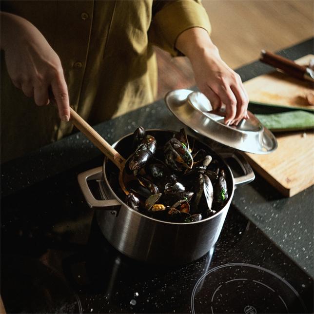 Produktbild Fiskars Norden steel puodas 3L (Kochtopf, Stahl)