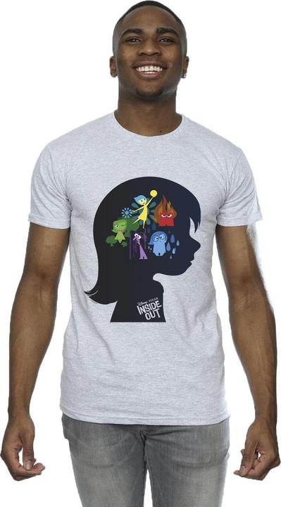 Produktbild Disney Inside Out Head Silhouette TShirt (XXL)