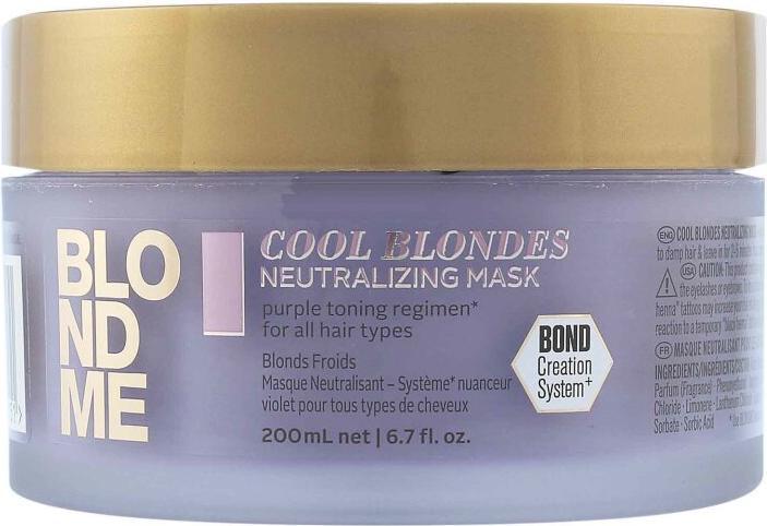 Image du produit Schwarzkopf Blondme - Masque Neutralisant Cool Blondes (200 ml)