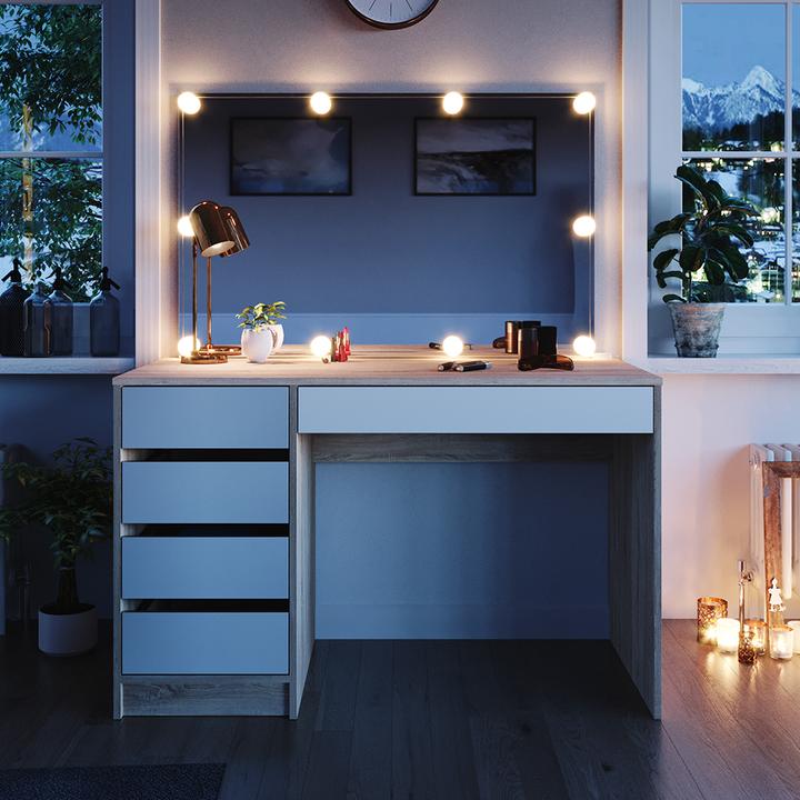 Actual product image Vicco Sherry with lighting (55 x 75 x 120 cm)