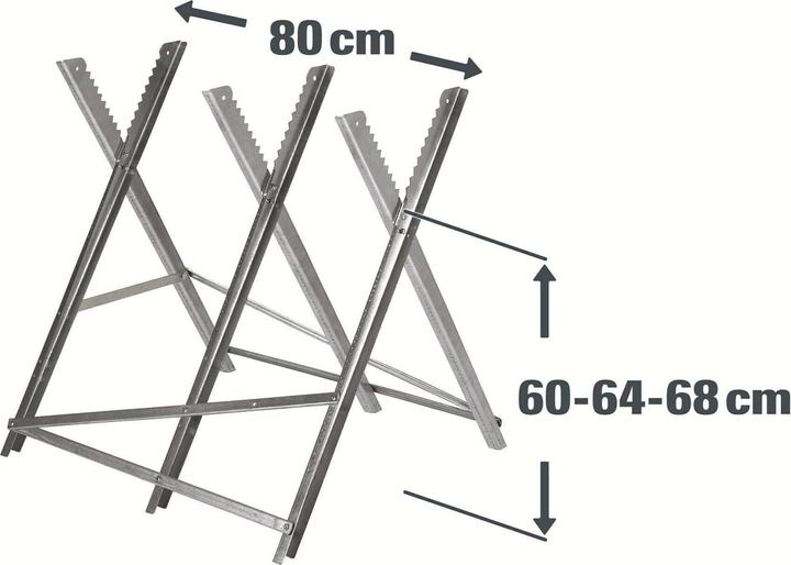 Image du produit Einhell Chevalet de tronçonneuse (Scie, Rangement des machines de jardin)