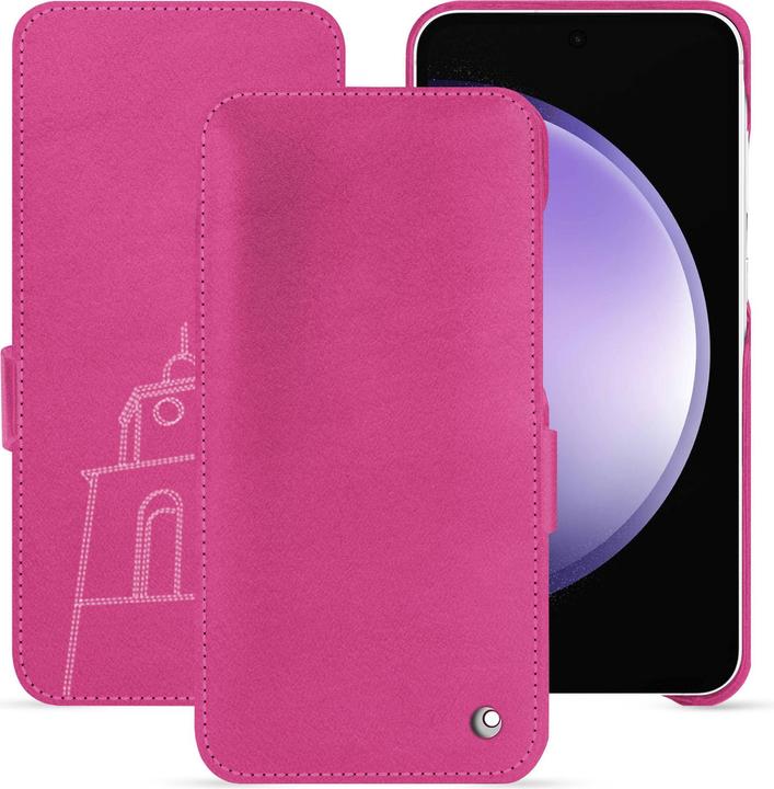 Actual product image Noreve Horizontal leather flap shell (Samsung Galaxy S23 FE)