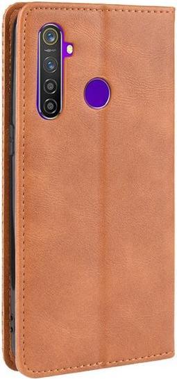 Productafbeelding MU Classic Retro Lederen Boekomslag Serie (Realme 5 Pro)