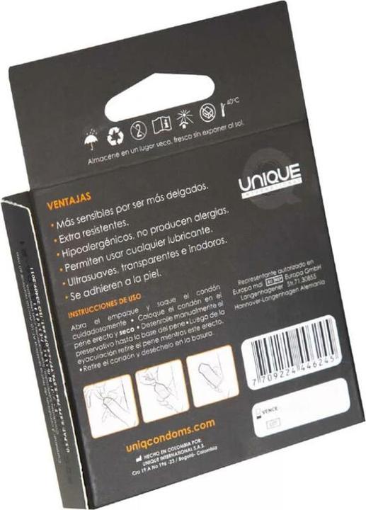 Immagine prodotto Uniq Preservativi Classici Senza Lattice 3 Unità (3 pz.)