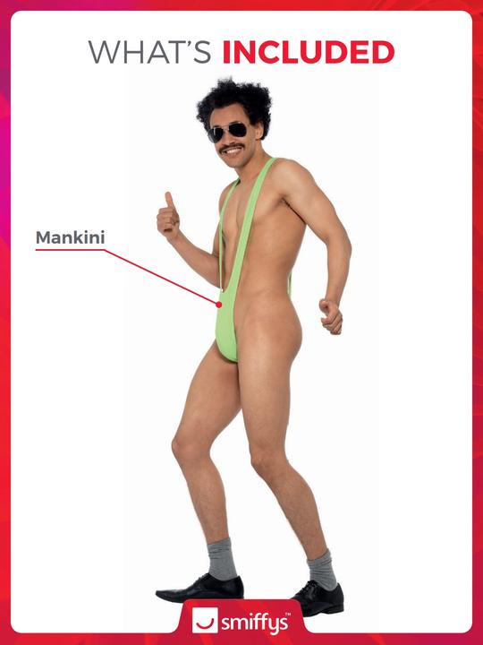 Immagine prodotto Smiffys Borat Mankini (Taglia unica)