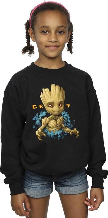 Immagine prodotto Guardians of the Galaxy Groot Flowers Felpa Ragazze (128)