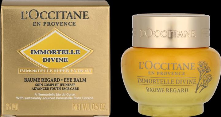 Image du produit L'Occitane Baume pour les yeux Immortelle Divine (Fluide, 15 ml, Journée)