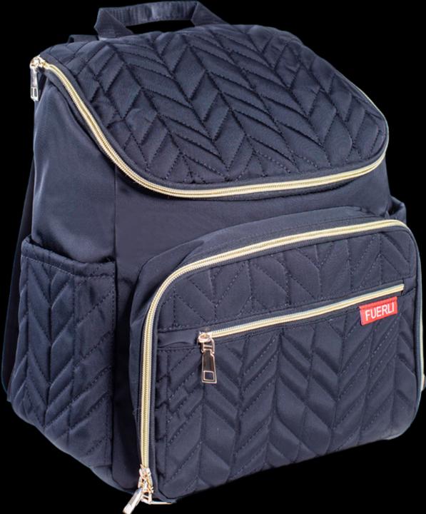 Image du produit Elephbo Sac à dos à langer Fuerli Noir Or