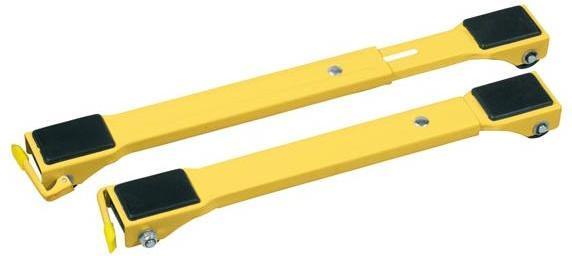 Produktbild Velleman TRANSPORT-ROLLER - MAX. TRAGKRAFT 250 kg - 2-tlg. (250 kg)