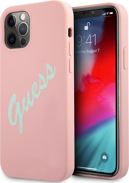Actual product image Guess Hard Cover Silicone Vintage (Apple iPhone 12)