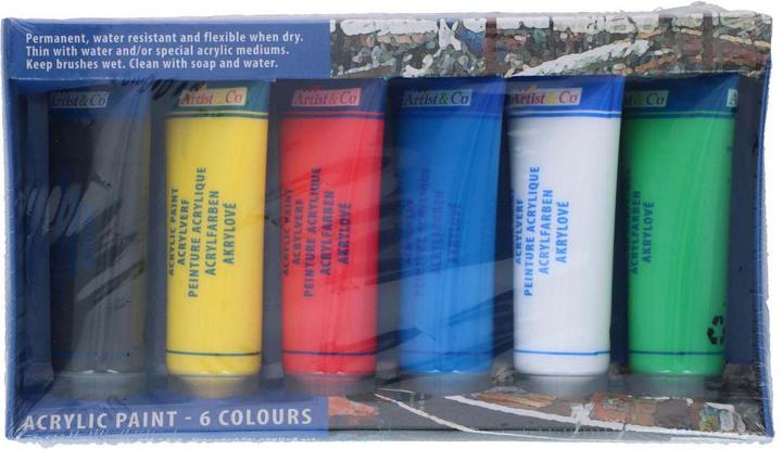 Produktbild Artist&Co Acrylfarbe (Mehrfarbig, 450 ml)