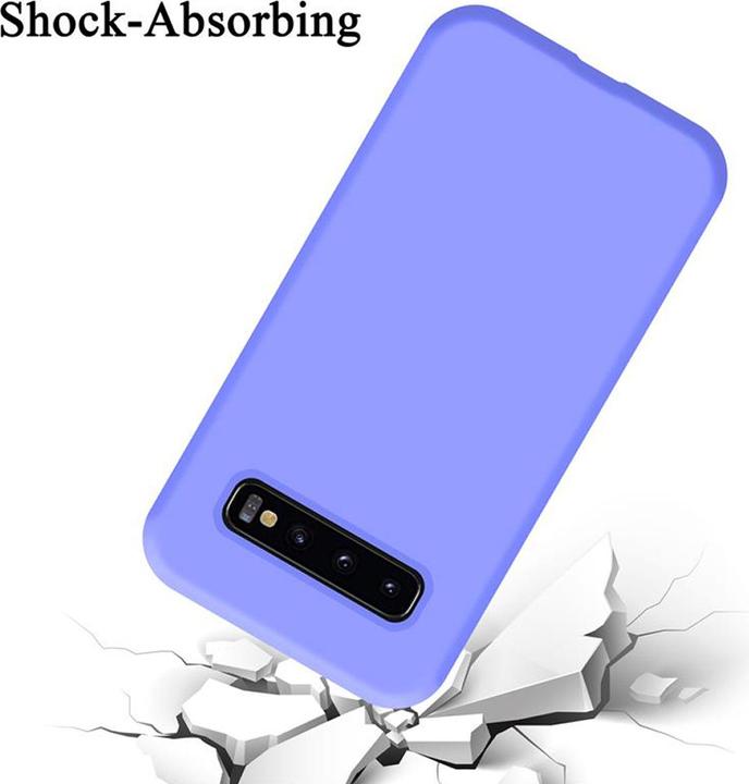 Actual product image Cadorabo TPU Liquid Silicone Case Cover (Samsung Galaxy S10)