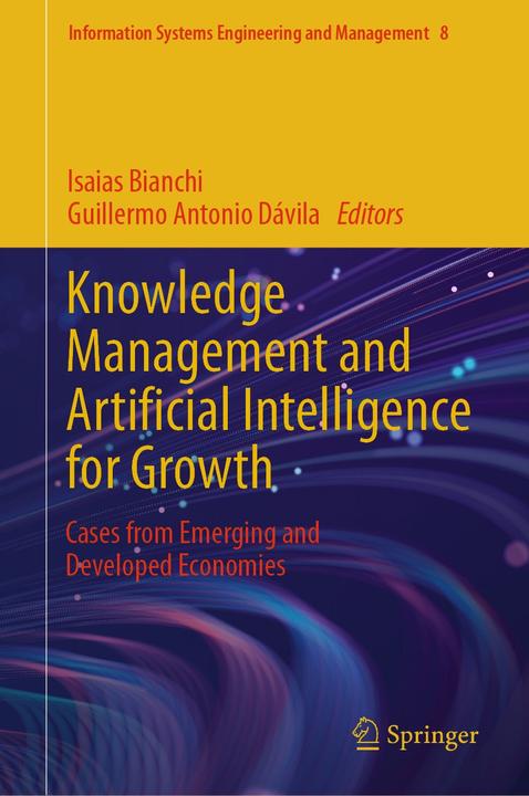 Produktbild KnowledgeManagementandArtificialIntelligenceforGrowth (Englisch, Isaias Bianchi, Guillermo Antonio Dávila, 2024)