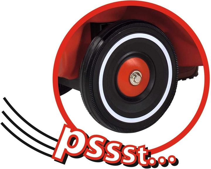 Actual product image BIG Bobby-Car with whisper tyres and red shoe protectors