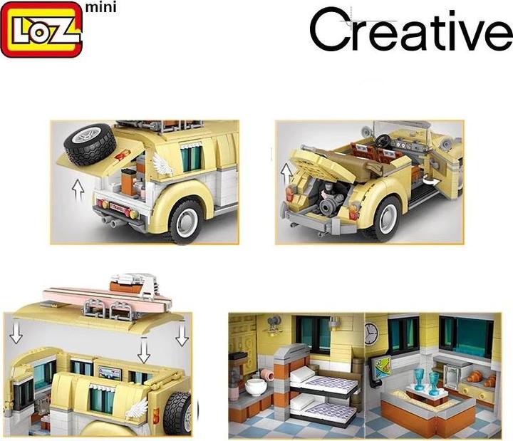 Immagine prodotto LOZ Auto con camper