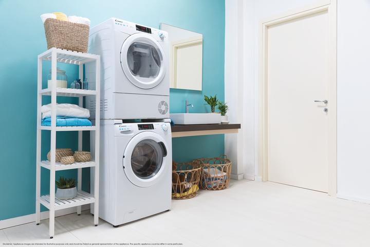Produktbild Candy Smart Pro CSO 1285TW4/1-S Frontlader-Waschmaschine 8 kg 1200 U/min B Weiss (8 kg, Links)