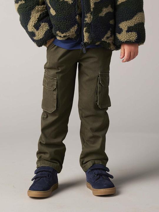 Actual product image Vertbaudet Jungen Thermo-Cargohose mit Dehnbund Oeko-Tex (122)