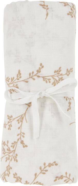 Meyco Swaddle XL Branches sand (140 cm, 200 cm)