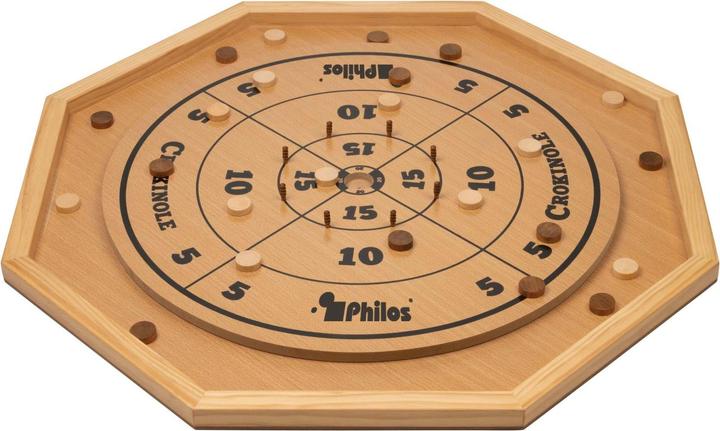 Produktbild Philos Crokinole 5 in 1 (Deutsch)