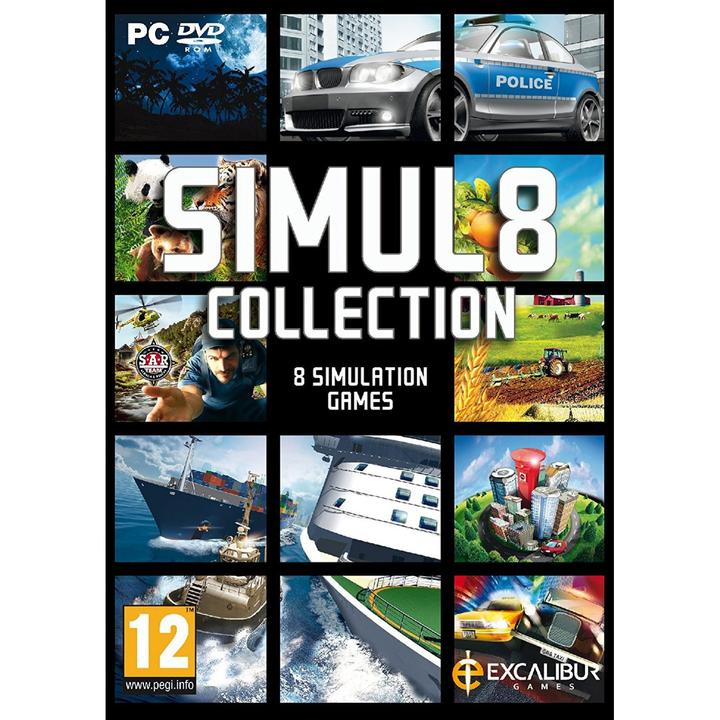 Actual product image Excalibur Games Simul8 Collection - PC (PC)