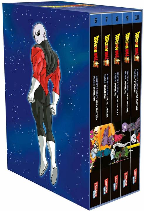 Actual product image Dragon Ball Super Bände 6-10 im Sammelschuber mit Extra (German, Akira Toriyama (Original Story), 2020)