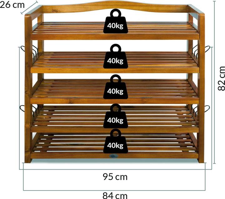 Immagine prodotto Casaria Melany (95 x 26 x 82 cm)
