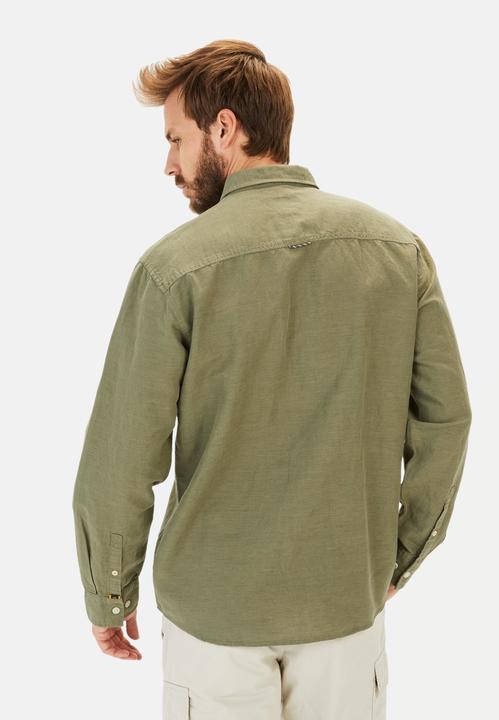 Immagine prodotto Camel Active Langarm-Leinenhemd mit Soft-Wash-Veredelung (3XL)