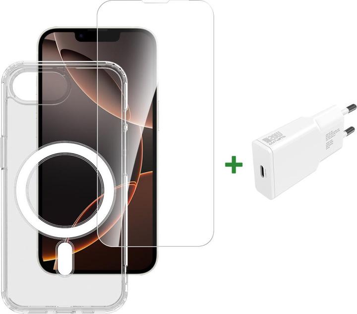 Actual product image 4smarts 3 in 1 Starter Set (Apple iPhone 16e)