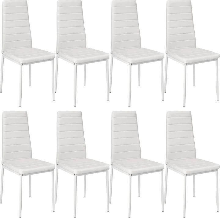 Produktbild tectake 8x Esszimmerstuhl